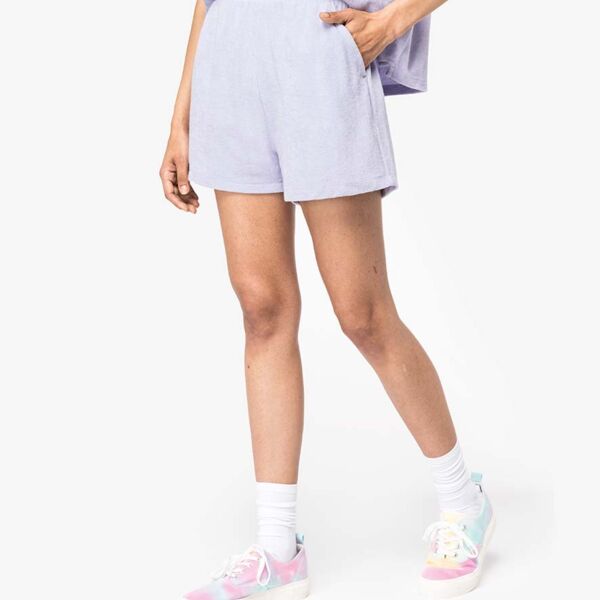 Native Spirit Ladies Terry Towel Shorts Thumbnail
