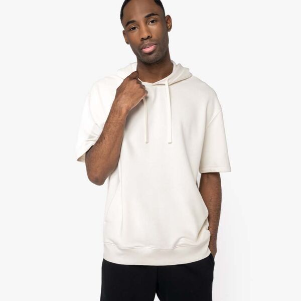 Native Spirit Unisex French Terry Hooded Short Sleeve Sweatshirt Thumbnail