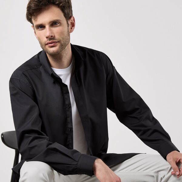 Kustom Kit Long Sleeve Classic Fit Workforce Shirt Thumbnail