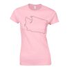 Softstyle™ women's ringspun t-shirt Thumbnail